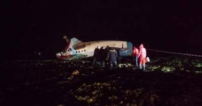 На Украине упал одномоторный самолет, пилот погиб