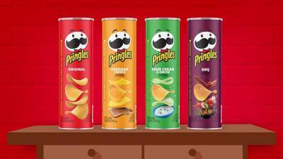 Мистер Пи изменил лицо: новый дизайн чипсов Pringles – фотофакт