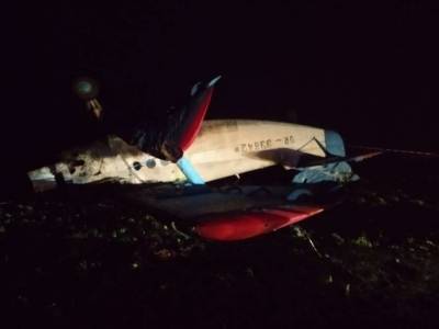 На Тернопольщине на землю рухнул самолет, есть жертвы (ФОТО)