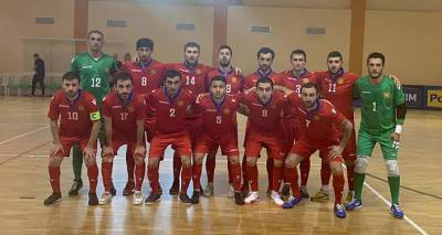 Сборная Армении по футзалу вышла в групповой этап Евро-2022
