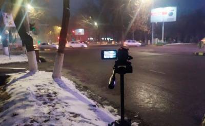 В Управлении транспорта Ташкента попросили водителей не пугаться портативных камер, которые появились на улицах города
