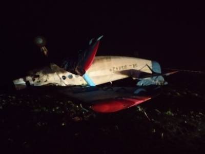 На Тернопольщине разбился самолет, пилот погиб