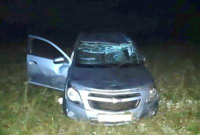 В Башкирии пьяный водитель погиб, опрокинув автомобиль в кювет