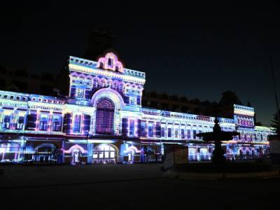 Историческое шоу на фасаде Нижегородской ярмарки покажут в режиме онлайн