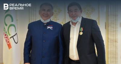 Минниханов вручил Салавату орден «За заслуги перед Республикой Татарстан»