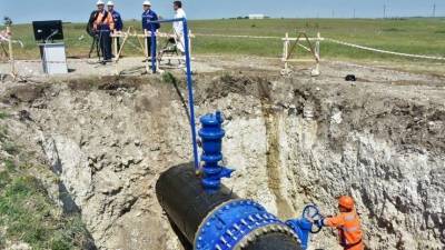 Глава Крыма открыл новый водопровод в Симферополе