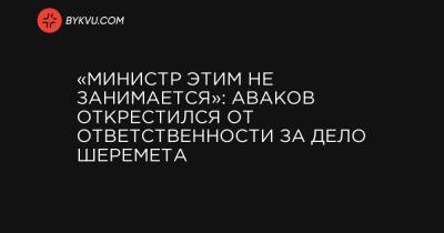 «Министр этим не занимается»: Аваков открестился от ответственности за дело Шеремета