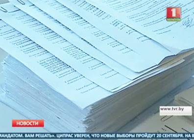 Сбор подписей за выдвижение кандидатов в президенты Беларуси завершен
