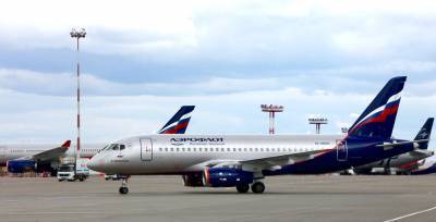 «Аэрофлот» отменил два рейса: лететь должен был Sukhoi Superjet