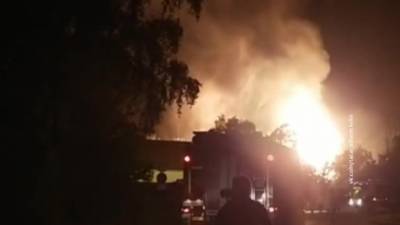 В Казани произошел взрыв в газохранилище