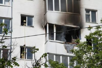 Из горящего дома в центре Уфы эвакуировали 17 человек