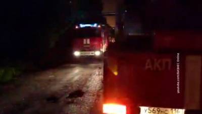 Пожар в газохранилище в Казани начался после взрыва в здании операторной