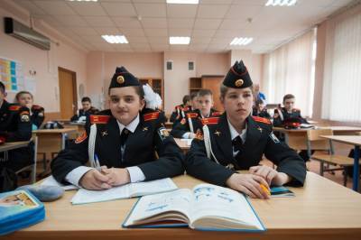 Более 6 тыс московских школьников поступили в кадетские классы в этом году