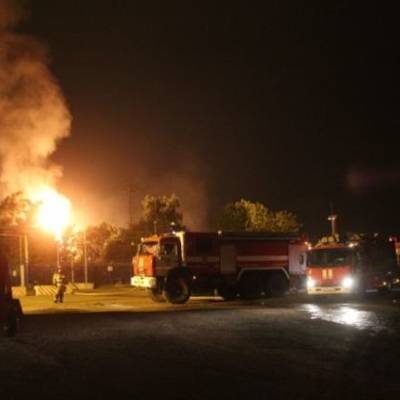 Режим ЧС введен в связи с пожаром на газораспределительной станции в Казани