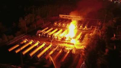 Крупное возгорание произошло на газораспределительной станции в Казани