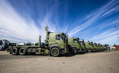 Эстонская армия получила грузовики Volvo на € 7 млн