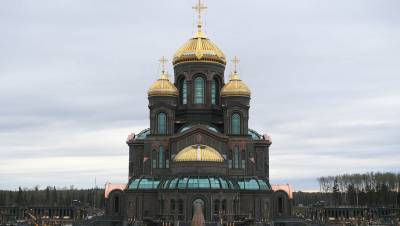 Иконы покровителей российских войск доставлены в главный храм ВС России