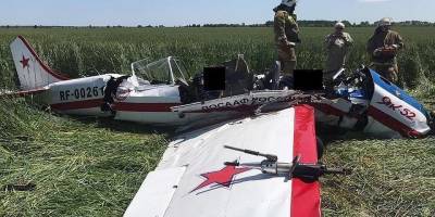 В Самарской области разбился Як-52, двое погибли