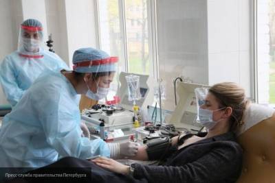 Более 30 литров антиковидной плазмы собрали у доноров в Петербурге