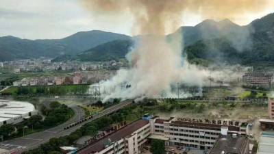 Жуткие кадры крупной трагедии в китайском Чжэцзяне попали в сеть