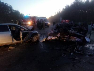 Четыре человека, в том числе ребенок, погибли в аварии в Балахнинском районе