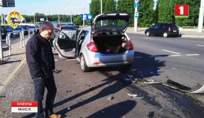 Аварии на улицах Минска