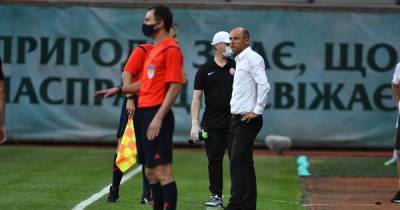 Матч «Зари» и «Динамо» прервали из-за непогоды