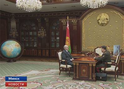 Президент Беларуси принял с докладом председателя КГБ
