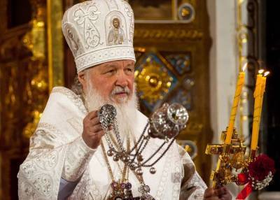 Патриарх Кирилл начал освящение главного храма Вооруженных сил РФ