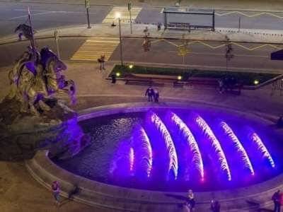 Новый фонтан открылся в Серпухове