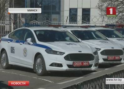 ГАИ Минска обнародовала видео ночной погони