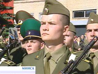На плацу Военной академии состоялась церемония принятия военной присяги