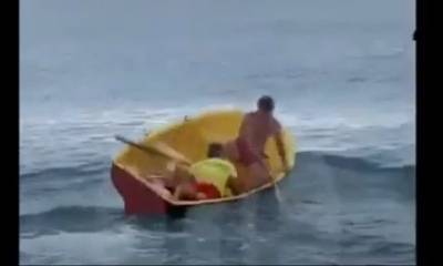«Где могли, там лоханулись»: фиаско спасателей на пляже в Сочи попало на видео