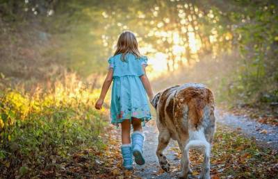 Ученые: собака может улучшить навыки общения у детей с аутизмом