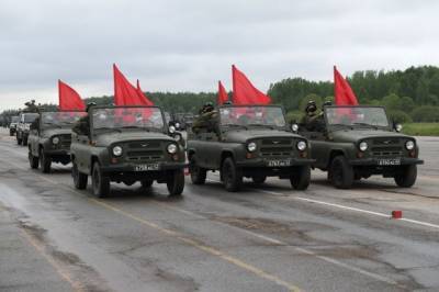 Пешая тренировка экипажей боевых машин к параду Победы пройдет в Москве