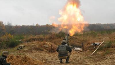 Два военнослужащих ВСУ погибли при разрыве миномета «Молот» в Донбассе