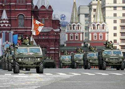 Боевую машину ИСДМ заметили по пути в Москву для участия в Параде Победы на Красной площади