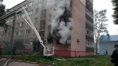 Бытовой газ взорвался в квартире в Минске