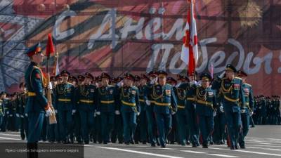Репетиция парада Победы прошла в центре столицы РФ