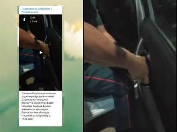В ГУВД прокомментировали видео, в котором правоохранители пытаются силой усадить в авто мужчину, требующего адвоката