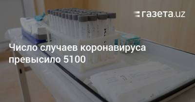 Число случаев коронавируса превысило 5100