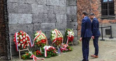 В Польше прошла церемония в память о первых узниках Освенцима