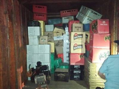 В Кургане нашли подпольный склад алкоголя. Его владелец задержан