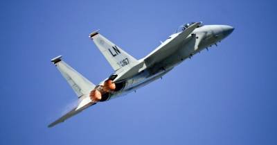 В Северном море разбился американский истребитель F-15