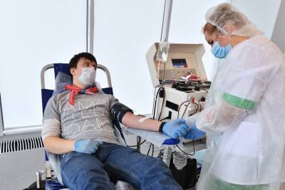 Донорами крови в столице стало более 80 тыс человек – Собянин