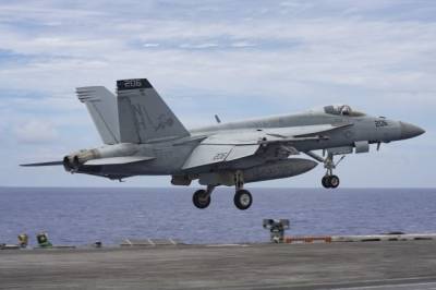 В Северном море разбился американский истребитель F-15