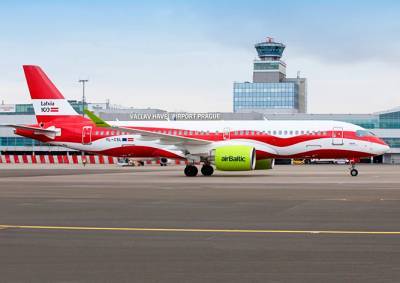 AirBaltic возобновит полеты между Прагой и Ригой