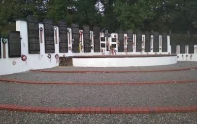 В полиции озвучили версию, кто мог повредить мемориал в Сваляве