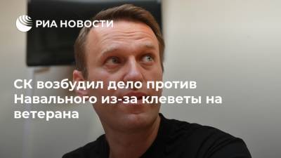 СК возбудил дело против Навального из-за клеветы на ветерана
