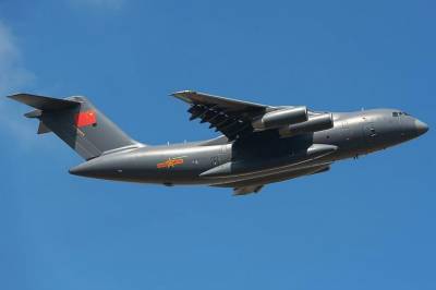 В РФ впервые прилетел военно-транспортный самолет ВВС Китая